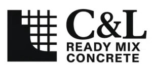 C&L Ready Mix Concrete logo black