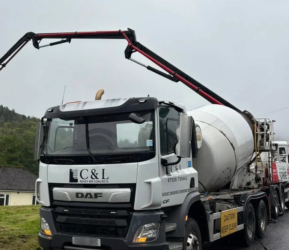 Concrete Pumping south wales