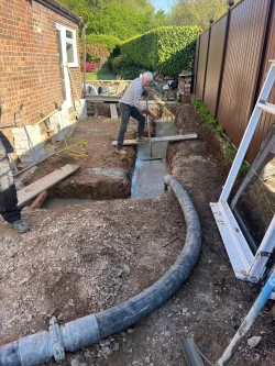 C & L Ready Mix Concrete pumping in South Wales